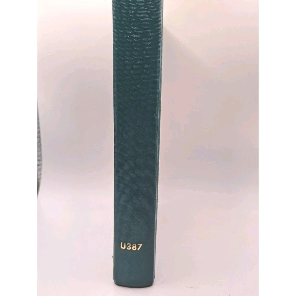 Vintage Wilson Jones Standard Diary Daily Reminder U387 Green Hardcover 1977 USA